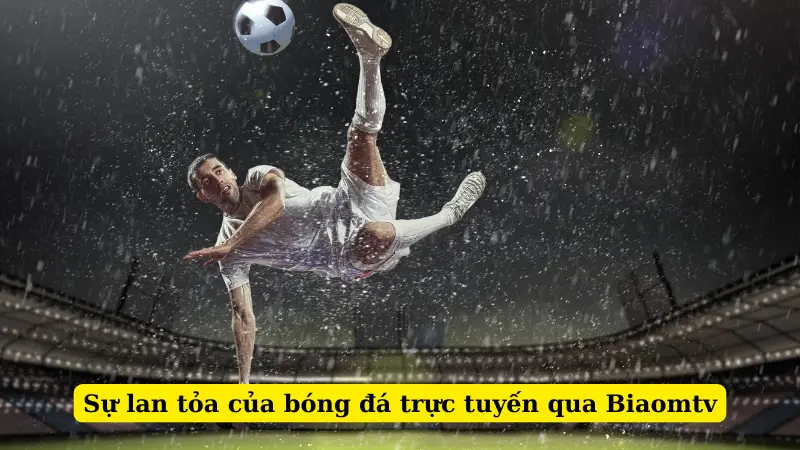 Sự lan tỏa của bóng đá trực tuyến qua Biaomtv