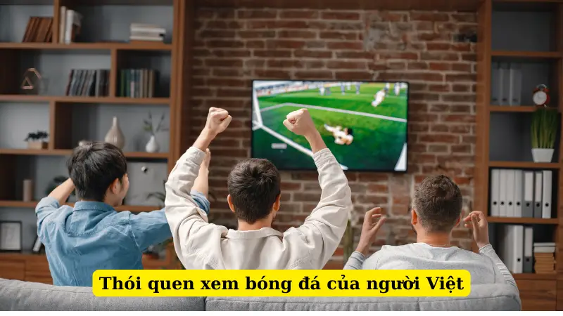 Thói quen xem bóng đá của người Việt