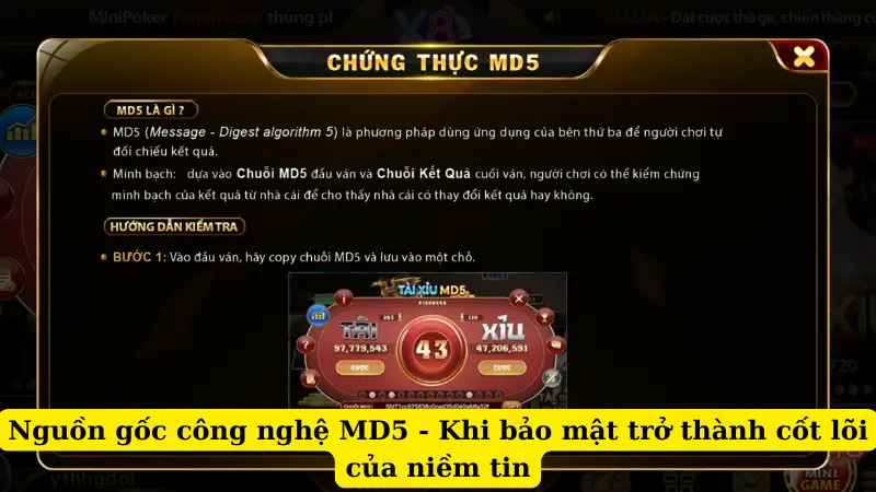 Nguồn gốc công nghệ MD5 - Khi bảo mật trở thành cốt lõi của niềm tin